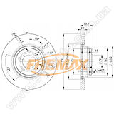 Диск тормозной передний Fremax BD-4645