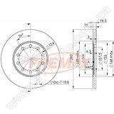 Диск тормозной задний Fremax BD-5631